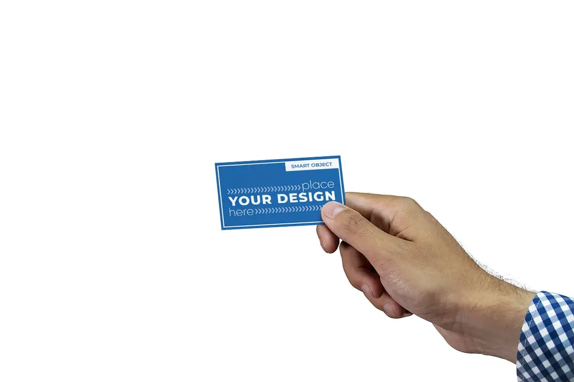 6 Business Card Mockup
