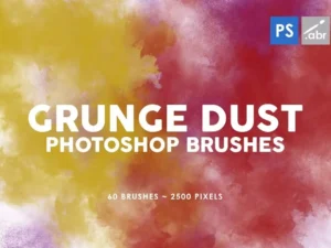 60 grunge dust photoshop stamp brushes1