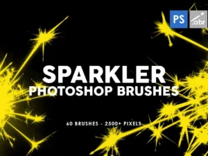 60 sparkler photoshop stamp brushes1