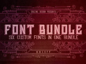 6creativeuniquecustomfonts
