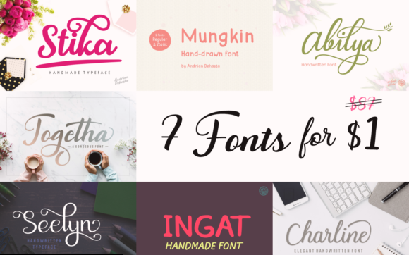 7 Beautiful And Fancy Fonts