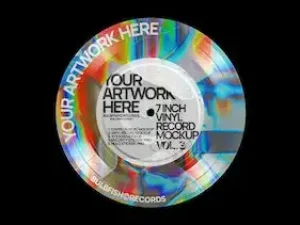 7 vinyl record mockup vol 3