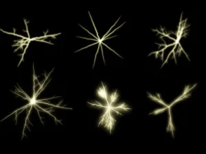 75 electric flash photoshop stamp brushes 2