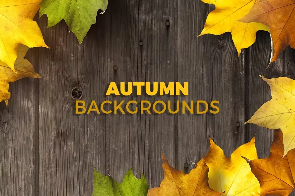 8 Autumn Backgrounds with Editable Text 6 8 autumn backgrounds with editable text5