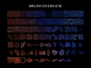 80 water drop brushes overlays02