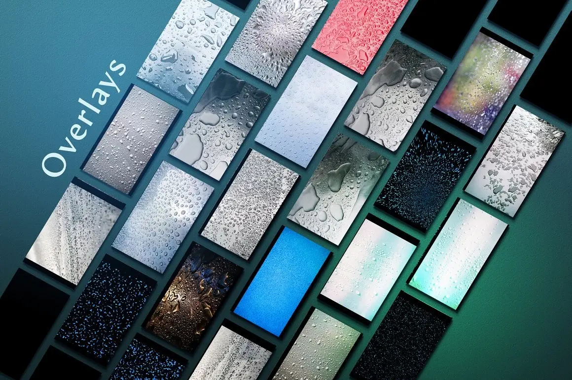 80 Water Drop Brushes & Overlays 11 80 water drop brushes overlays06