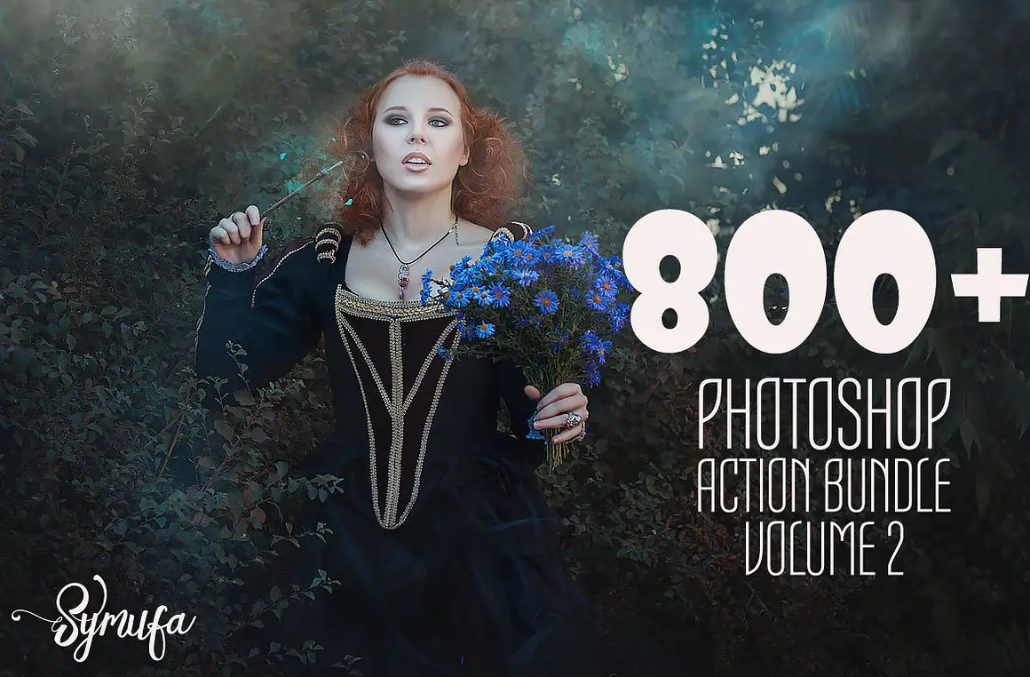800 Photoshop Action Bundle 2 7 806 amazing mix creative photoshop actions