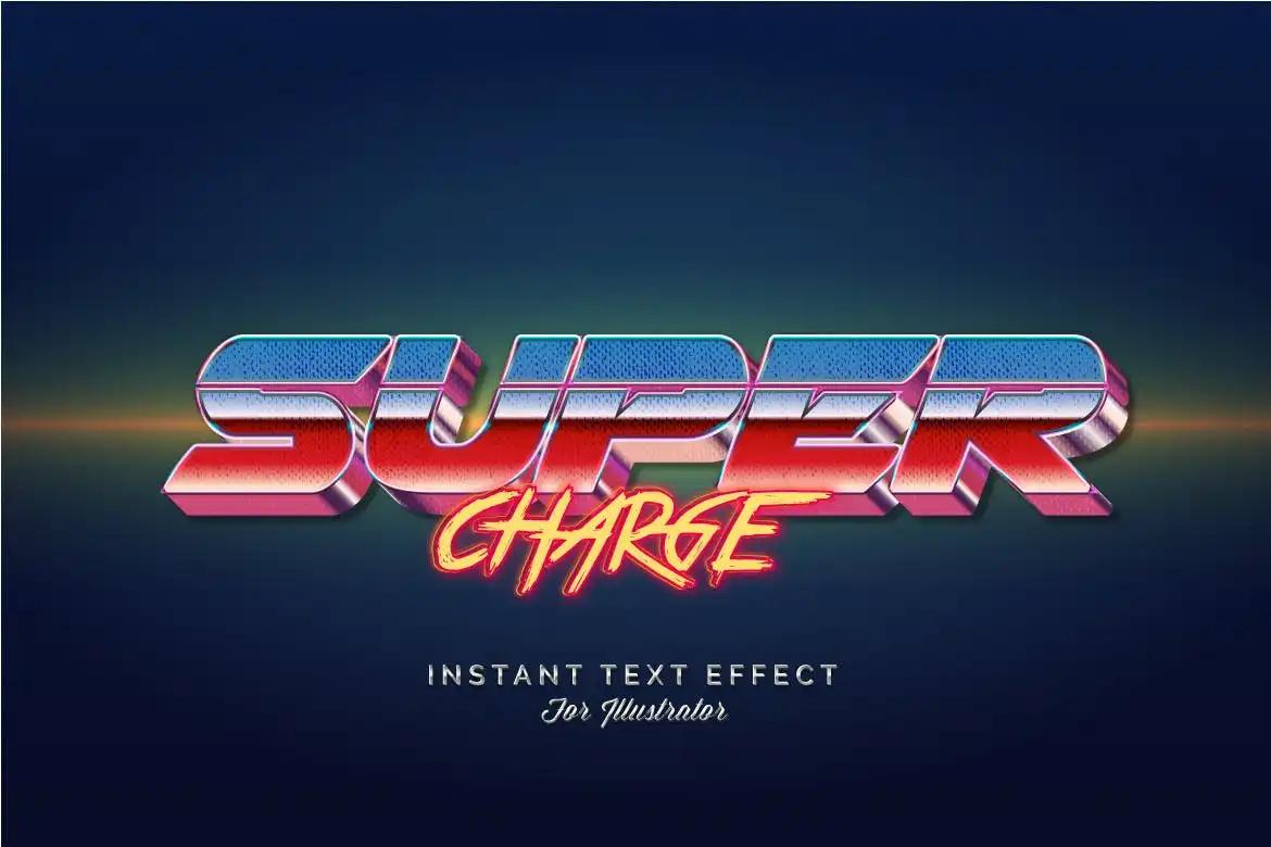 80S Retro Illustrator Styles Vol 11 80s retro illustrator styles vol 11 1