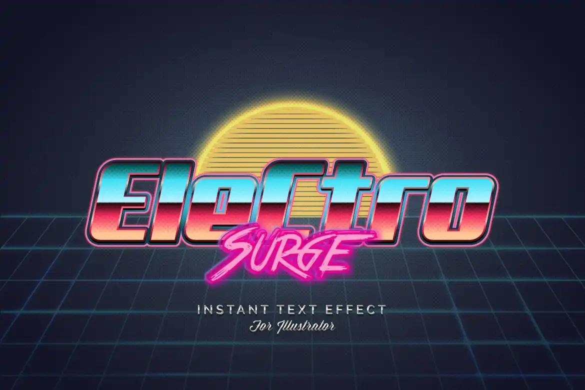 80S Retro Illustrator Styles Vol 5 80s retro illustrator styles vol 4