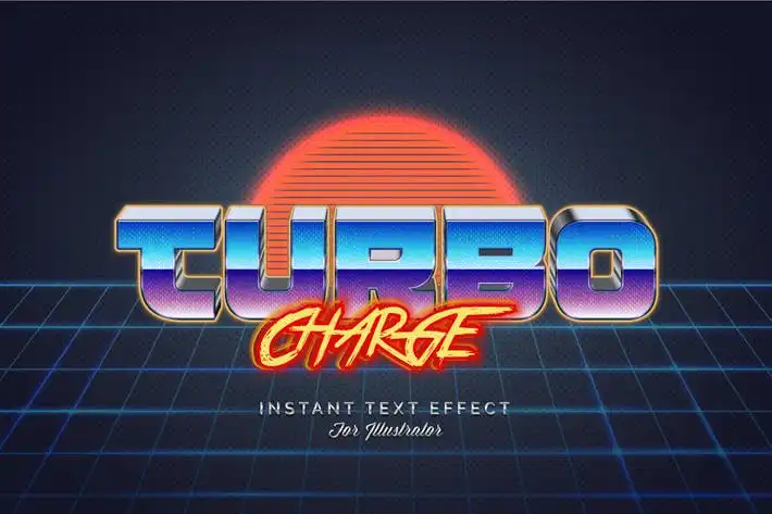 80S Retro Illustrator Styles Vol 3 80s retro illustrator styles vol 7