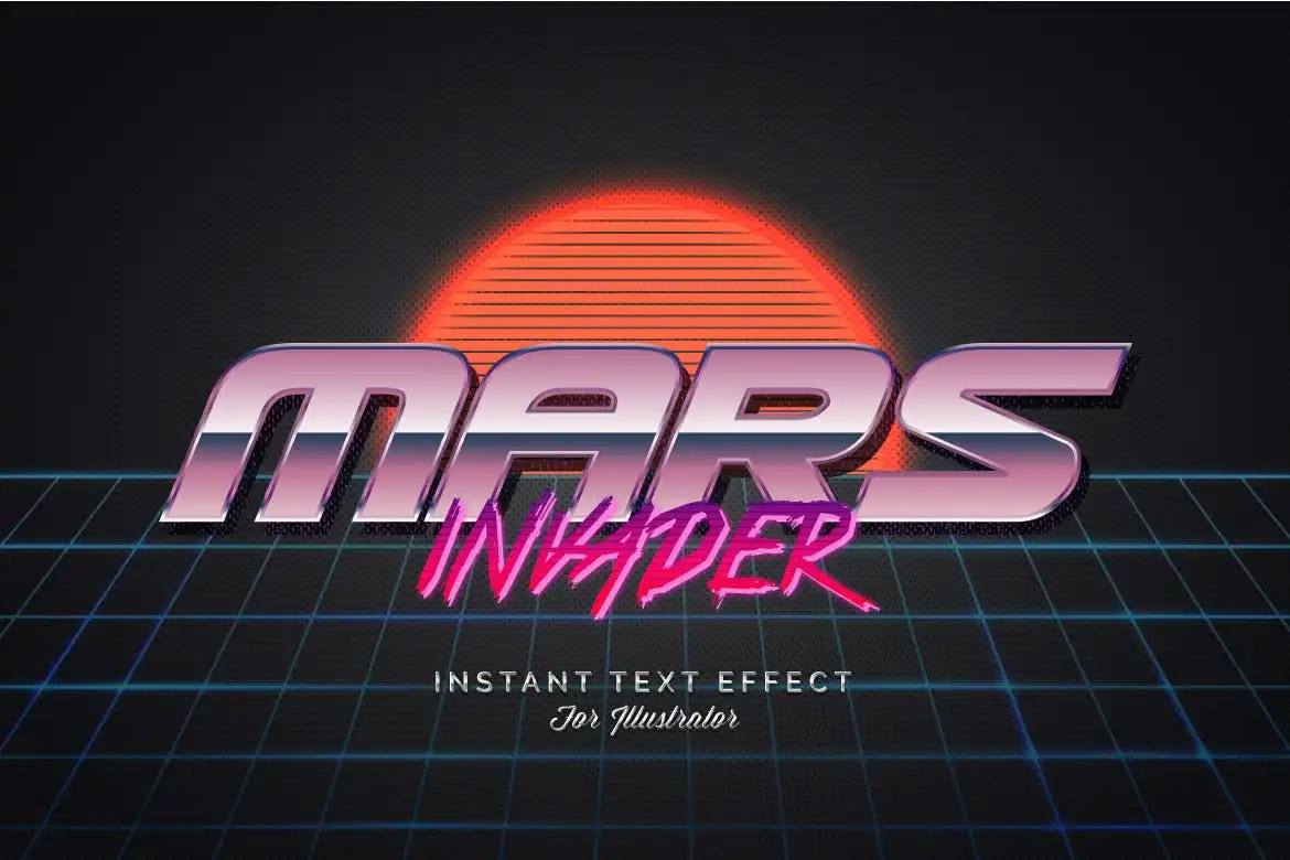 80S Retro Illustrator Styles Vol 12 80s retro illustrator styles vol 9 1