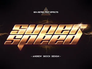 80s retro text effects vol 7 1