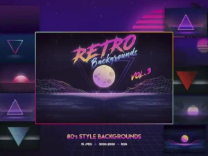 80s retro backgrounds3