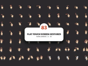 83 flat touch screen gestures1