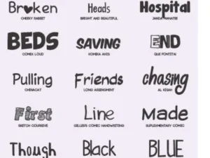 90 awesome fonts collection