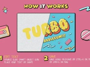90s style text effects2