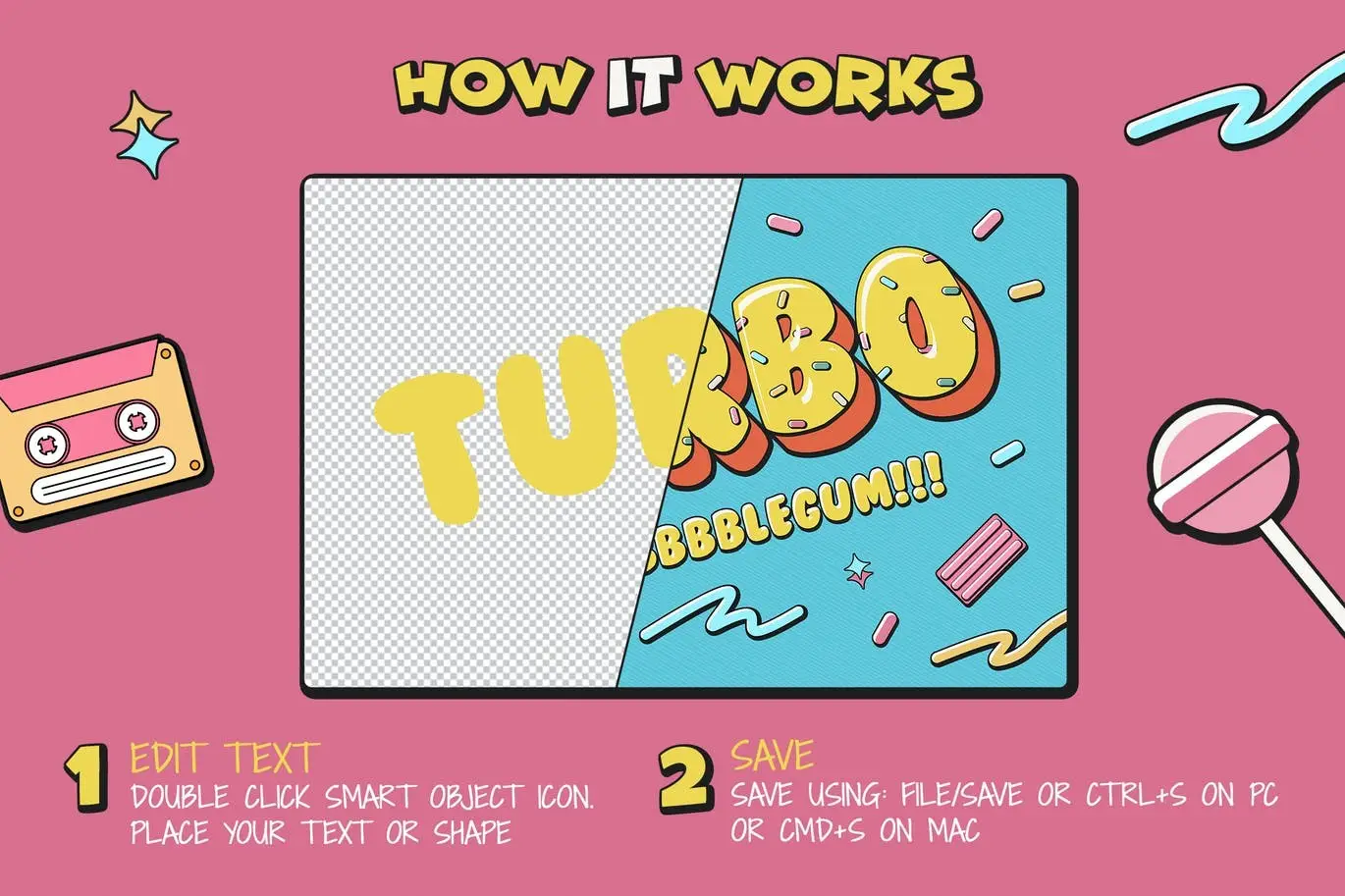 90s Style Text Effects