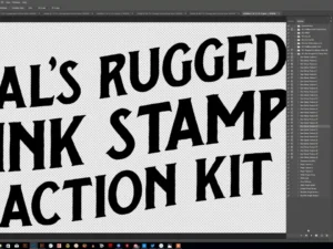 als rugged ink stamp action kit6
