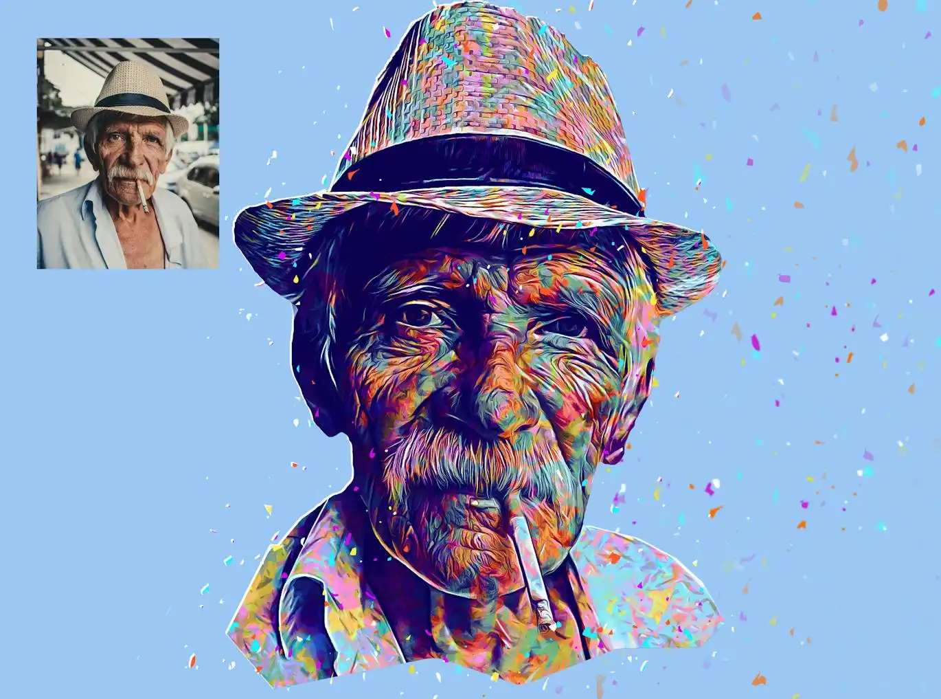 Abstract Art Photoshop Action 7 abstract art photoshop action 6