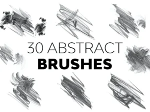 abstract brush strokes brushes 2