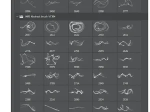 abstract motion brush and png