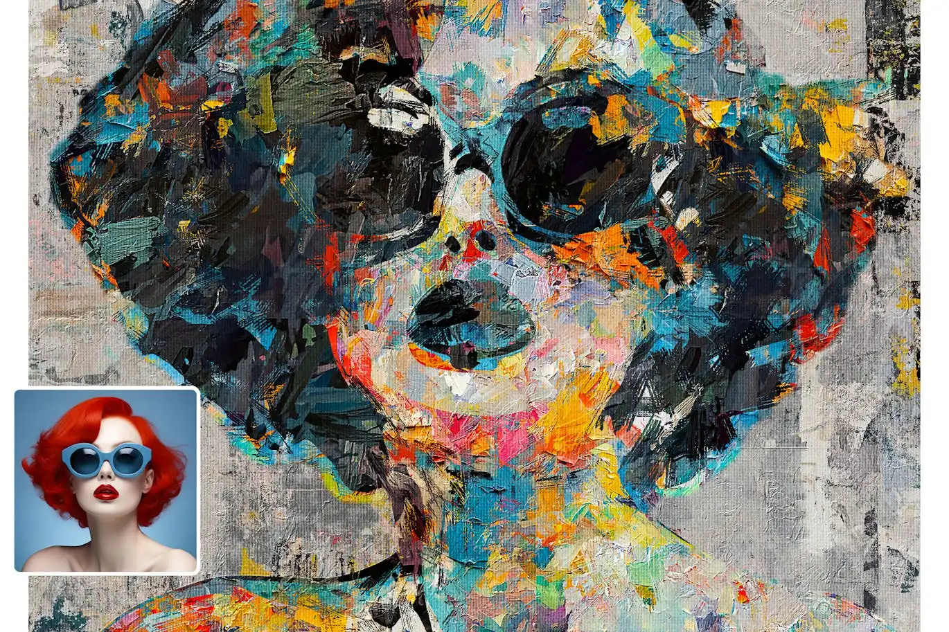 Abstract Painter Oil Painting Effect Action 7 abstract painter oil painting effect action 3