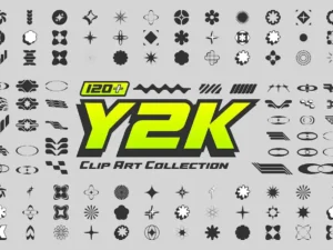 abstract y2k elements