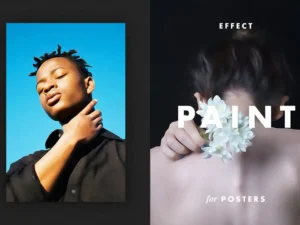acrylic paint effect for posters 2