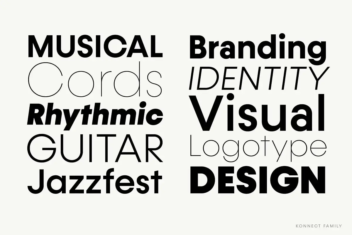 Adam Ladd-Konnect Font Family