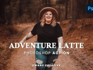 adventure latte photoshop action 2