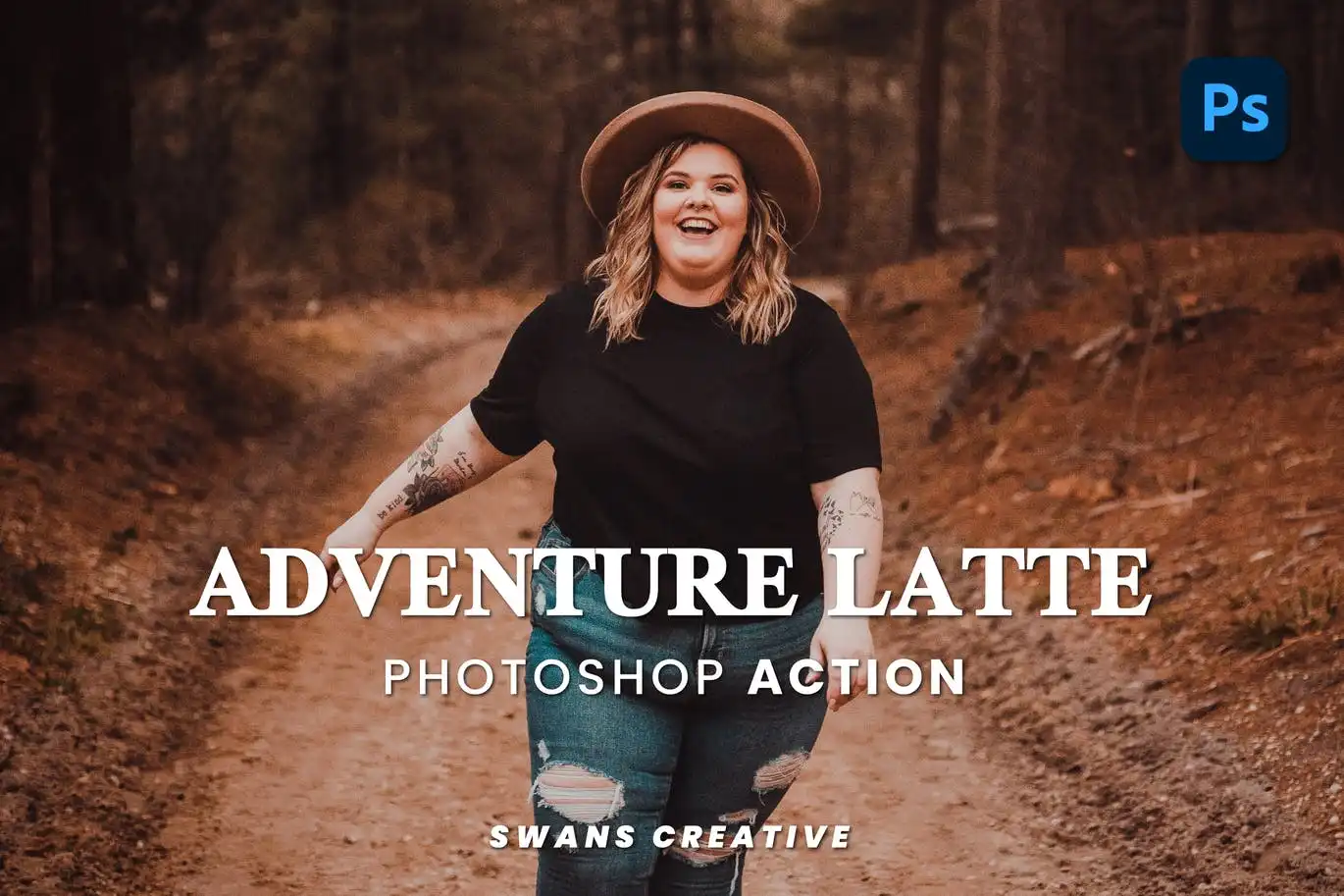 Adventure Latte Photoshop Action