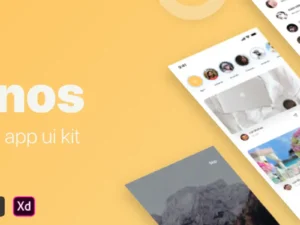 ainos social app ui ux kit1