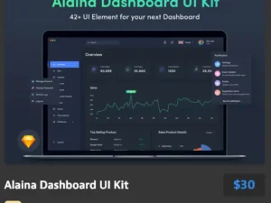 alaina dashboard ui kit