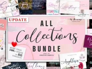 all collections font bundle