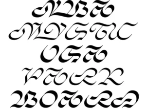 alna font 2
