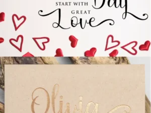 amelia modern calligraphy font