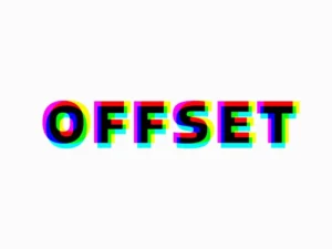 anaglyphic stereo text effect