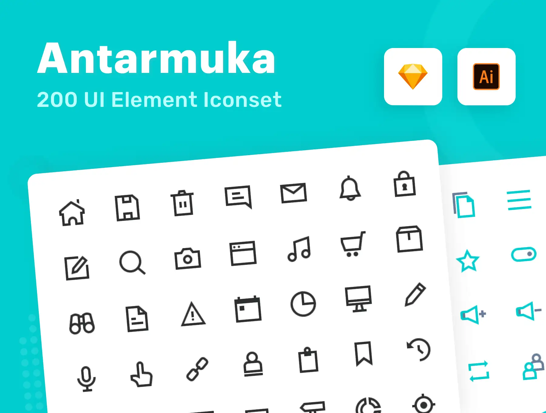Antarmuka UI Element Icon