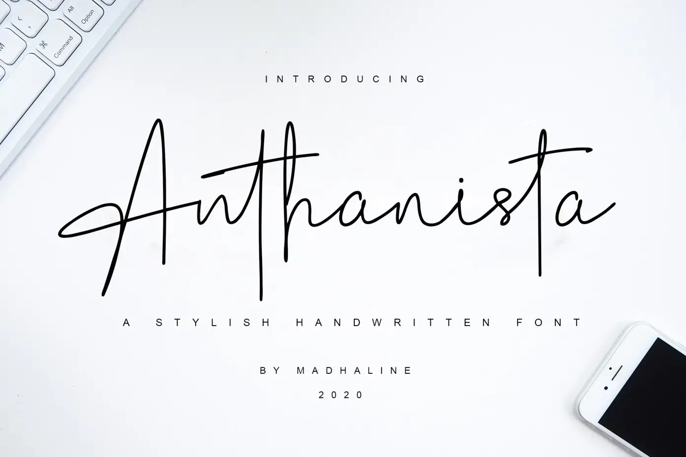 Anthanista Handwritten Font