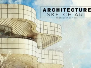 architecture sketch art ps actions 5