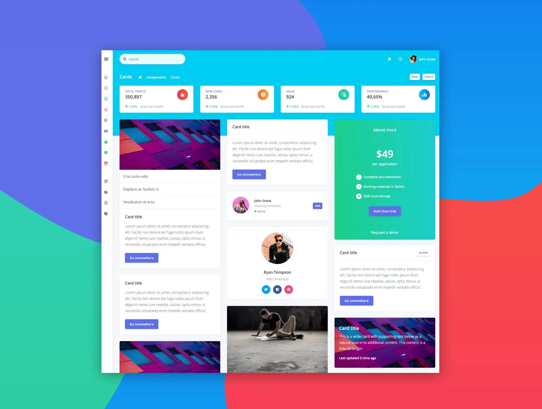 Argon Dashboard Pro