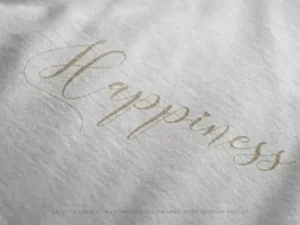 ariesta calligraphy font 4