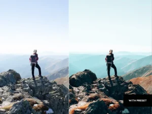 arta orange and teal presets for mobile and deskto