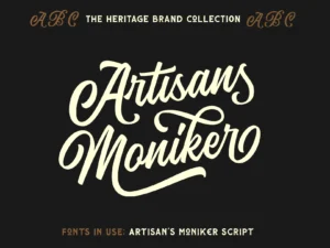 artisans moniker by hsco