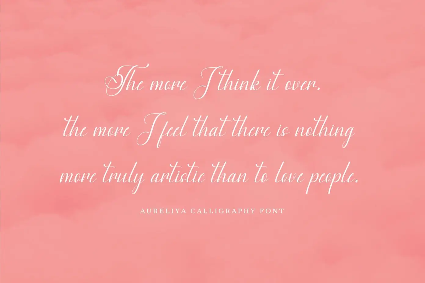 Aureliya Calligraphy Font