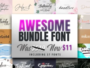 awesome font bundle
