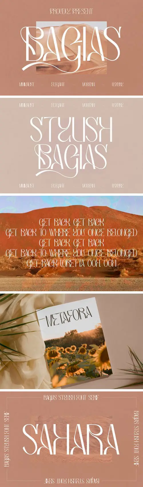 Bagias Serif 字体
