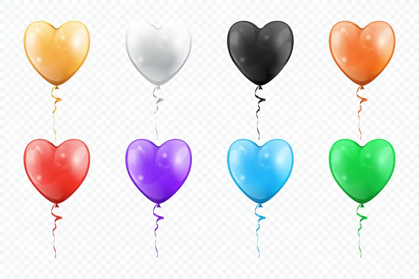 Balloon Bunches Set Heart, Circle And Star Shapes 5 balloon bunches set heart circle and star shapes 5