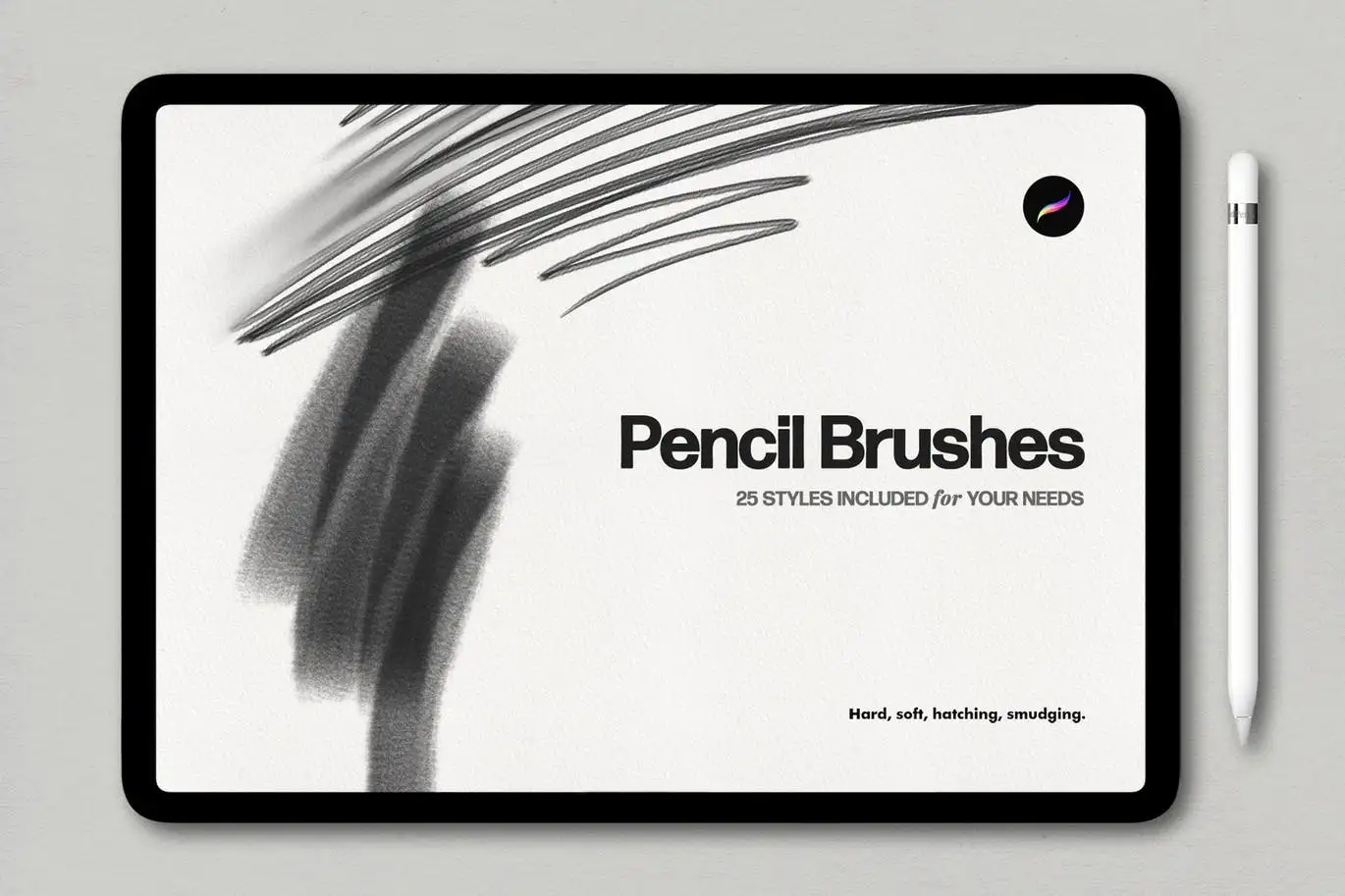 Basic Pencil Procreate Brushes 3 basic pencil procreate brushes 2