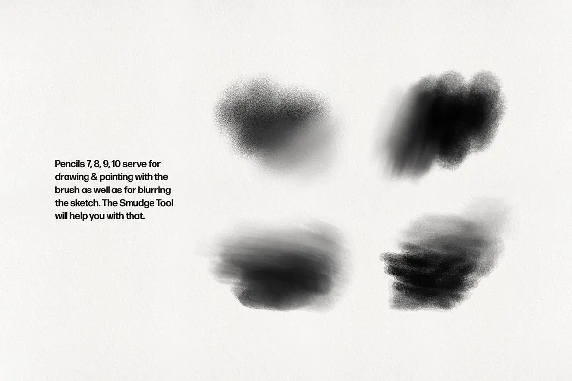 Basic Pencil Procreate Brushes 12 basic pencil procreate brushes 9
